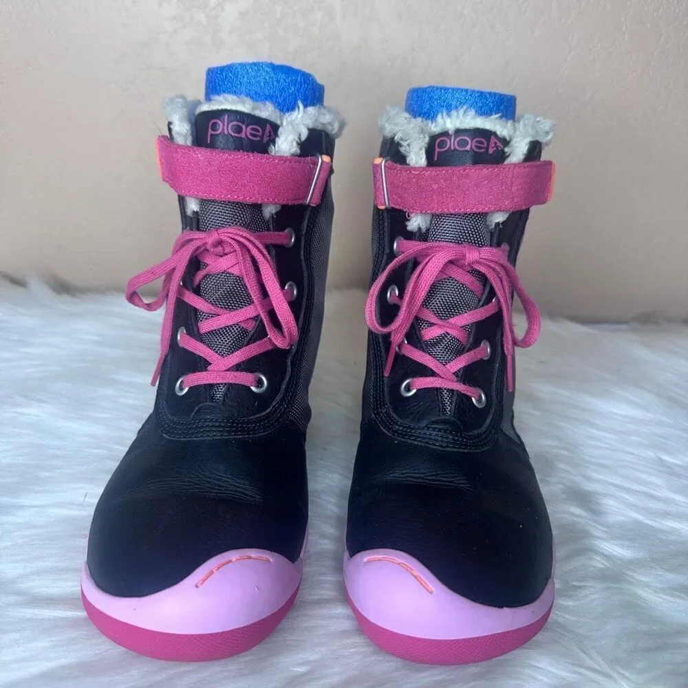 Plae Noel Waterproof Boot Big Kid Size 4.5